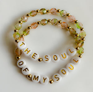 Soul of my soul bracelet set - multicolor