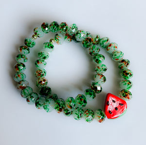 Watermelon bracelet set